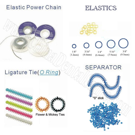 Ligature Tie, Power Chain&Separator
