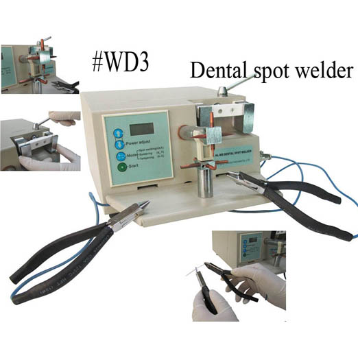 Dental Spot Welder with two clamps