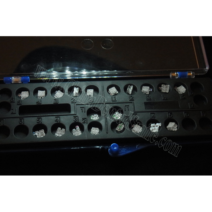 Clear Ice Monocrystal Sapphire Ceramic Bracket
