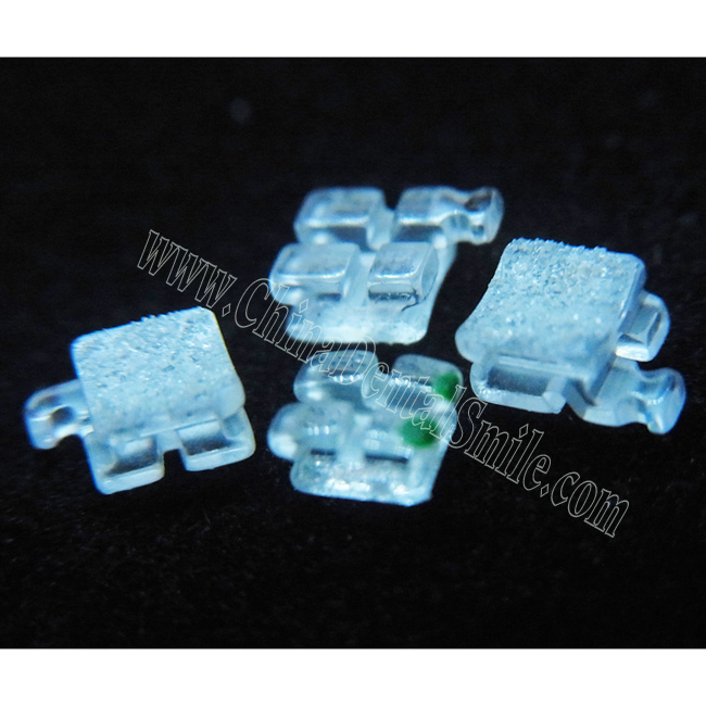Clear Ice Monocrystal Sapphire Ceramic Bracket