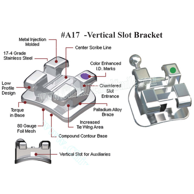 Bracket with vertical Slot